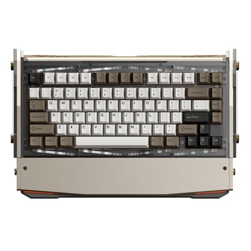 Image of Black Diamond 75 v2 RGB Wireless Mechanical Gaming Keyboard, 2.4G 2ms Latency, Tri-Mode Connection, Leaf Spring Mount, Custom Internals, Hotswapable Switch