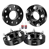5x4.5 to 5x5.5 Wheel Adapters Change Bolt Pattern, 1.5 Inch Conversion 5x114.3 to 5x139.7 Wheel Adapters Spacers 73mm hub core with 1/2 Studs for Wrangler Cherokee Libetry Explorer Ranger Edge