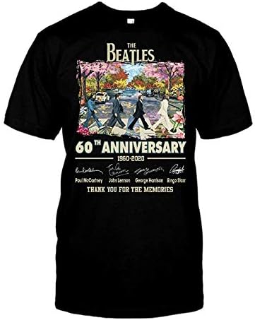 The Bea-tles 60th Anniversary 1960-2020 Signature Tshirt