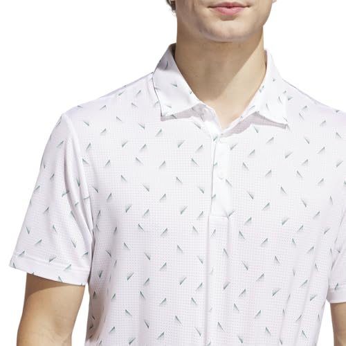 adidas Men's Ultimate365 Printed Mesh Polo Shirt4