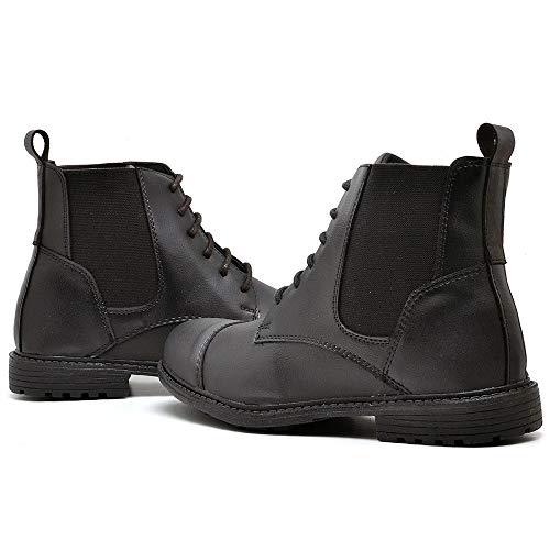 Bota Coturno Adventure Masculino JUILLI R503DB Tamanho:40;cor:Preto;gênero:Masculino