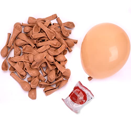 120Pcs Peach Balloons 5 Inch Balloon Garland Kits For Theme Party Decors, Little Cute Baby Shower Kid's Birthday Party Halloween Balloons Thanksgiving Day Supplies Balloon Arch As Wedding Valentine #TOP10