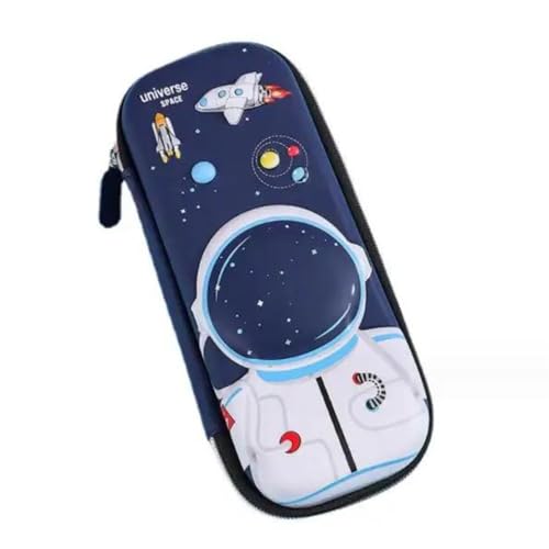 Image of EVA Large Capacity Stationery Box 3D Cartoon Pen Pencil case Multi-Compartment for School Students with Zip Closure -Best Birthday Gift for Girls, Boys & Kids (Challenge The Universe)