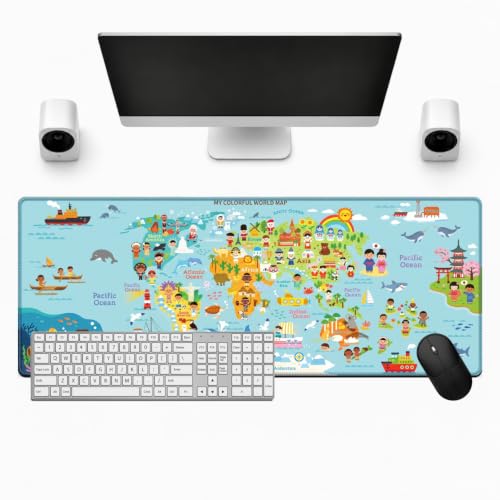 Tapis de souris anime enfant antidérapant pour éviter les glissades de bureau