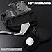 2 Pcs Golf Ball Cleaning Bag Waterproof Golf Club and Golf Ball Cleaner Waterproof Inside and Dry Outside Detachable Clip, Machine Washable, Golf Club Bag Accessories Gifts for Golfers Men Women
