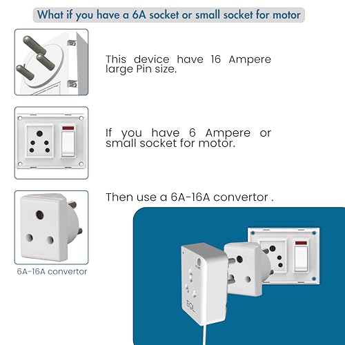 Image of EQL Water Level Controller Automatic motor cut OFF for water tank overflow auto cut & stopper, Auto cut off switch for water tank motor pump and submersible pump, Tank overflow stopper