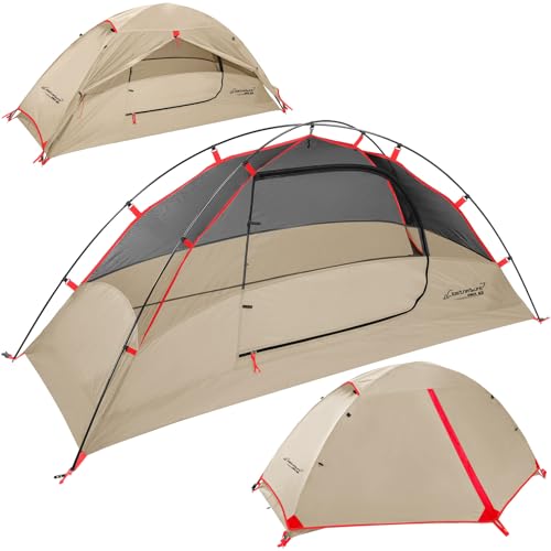 Image of Clostnature Lightweight Tent for Backpacking - 1 /2 /3 /4 Person Ultralight Backpacking Tent, Waterproof Easy Setup Camping Tent, Hiking Tent for Outdoor, Hiking and Mountaineering