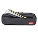 LIHITLAB Pen Case, 9.4 x 1.8 x 3 inches, Black (A7552-24)