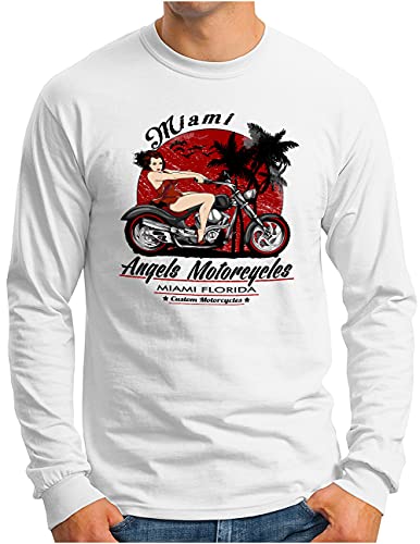 T-shirt manches longues Angels Motorcycles pour vos virées en custom