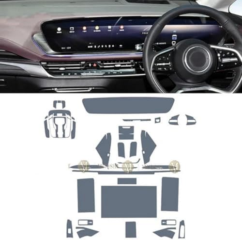 Película protectora de TPU para Buick GL8 Century 2024-2025, protector transparente de consola 2