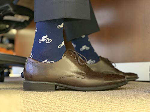 Send It! Mountain Bike Dress Socks. Great gift for mountain biker One Size2