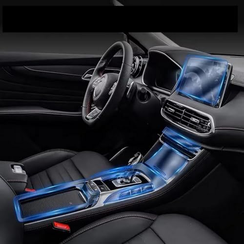 Film TPU console centrale MG HS 2019-2022 Style A Droite