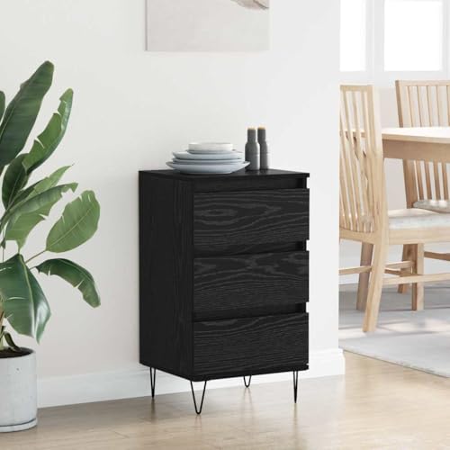 Aparador con cajones de madera resistente y hierro para comedor 5