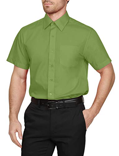 Amazon.com: NE PEOPLE Men's Dress Shirt – Classic Short Sleeve