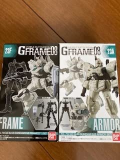 BANDAI - 新品未開封　機動戦士ガンダム Gフレーム　セット 機動戦士ガンダム GフレームFA 07｜発売日：2025年1月27日