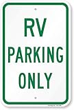 SmartSign 'RV Parking Only' Sign | 12' x 18' Aluminum