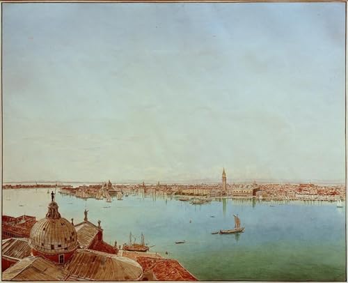 Tableau Venise par Jakob Alt impression sur toile 60x90cm pour salon