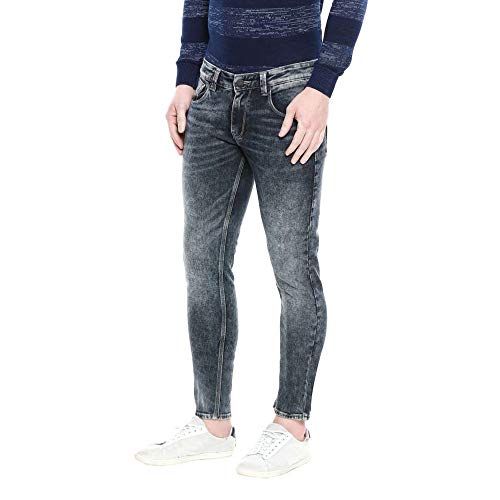 Image of Spykar Men's Skinny Fit Cotton Jeans