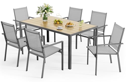 Ahomly 7-Piece Patio Dining Set