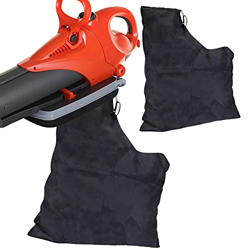 Walhome Sac à poussière pour broyeur de gazon, sac de collecte de feuilles avec fermeture éclair, sac étanche à la poussière pour pelouse cour, route Cover