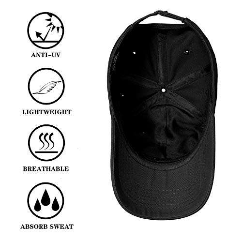 Image of IIN American Flag Baseball Cap for Men Women Low Profile USA Army Tactical Operator Military Plain Dad Hat