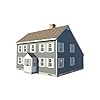 DIY Traditional Saltbox House Plans Two Story Colonial Home Building Project
