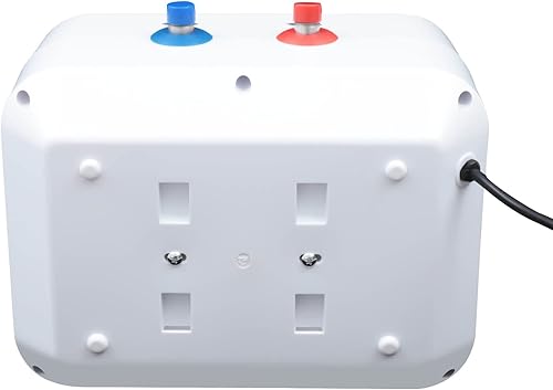 Miniatura 8 de Calentador eléctrico de agua caliente de 110 V y 1500 W, almacenamiento de calentador de agua de 2.6 galones, compacto y eficiente, perfecto para