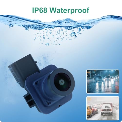 Image of F2GZ19G490A OE Camera Replacement for Ford Edge 2015-2018, GreenYi Rear Reverse Park Assist Camera Replaces F2GZ-19G490-A F2GZ 19G490 A 590-416 FO196011