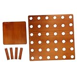 Portaconi in legno: realizzato in materiale di legno, leggero, di pregevole fattura e di buona fattura, portaconi per gelato