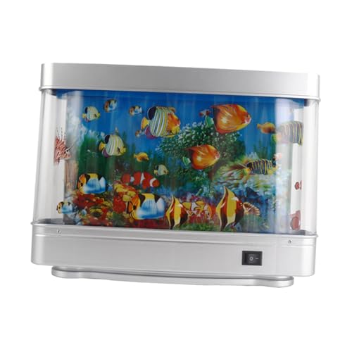 Image of Secret Desire Fake Aquarium Decorative Lamp Room Decoration for Office Living Room Bedroom