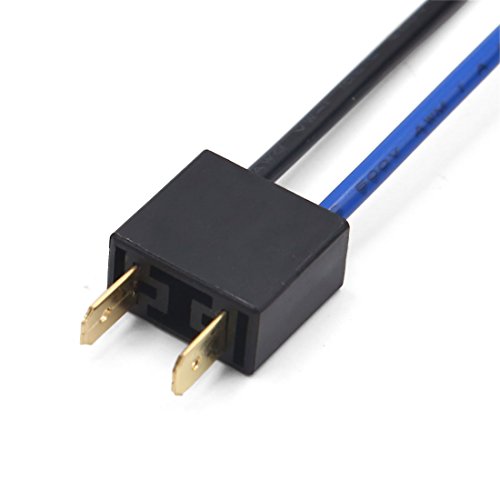 Ruilogod 6pcs H7 Lampadina 2 Wire Car Automobile