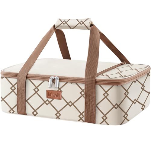 Lifewit Insulated Single Decker Casserole Carrier