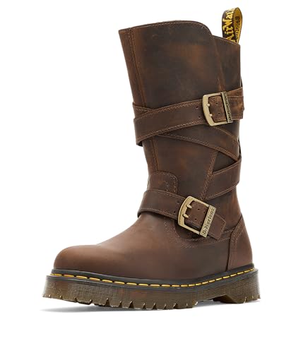 Dr.Martens ���j�Z�b�N�X ��l�p �A�j�X�g���X�g���b�v, �_�[�N�u���E��, 11 Women/10 Men