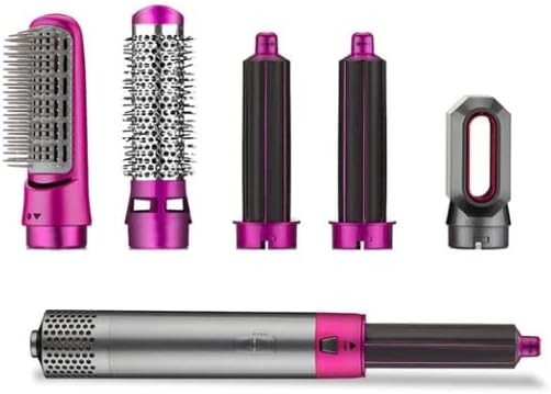 Miniatura 2 de SEDLAV Estilizador de cabello voluminizador 5 en 1 cepillo secador de pelo con cabezal desmontable para alisar, rizar, secar, peinar y peinar