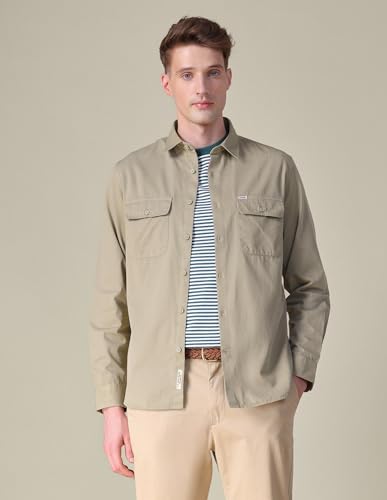 Image of U.S. Polo Assn. Denim Co. Men's Twill Slim Fit Shirt