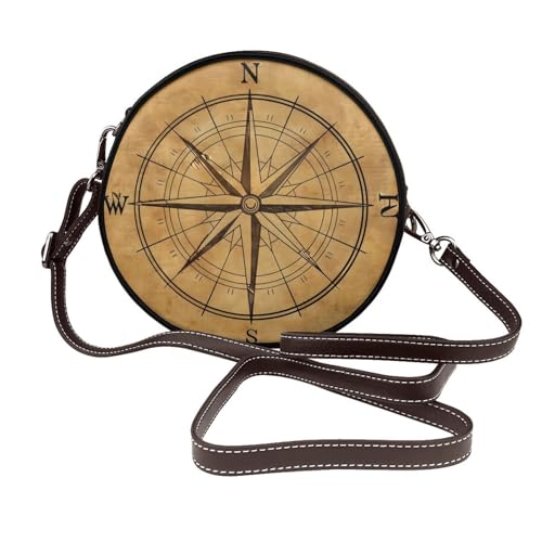 Sac boussole rond pour femme : le sac vintage compact qui ne se déforme pas