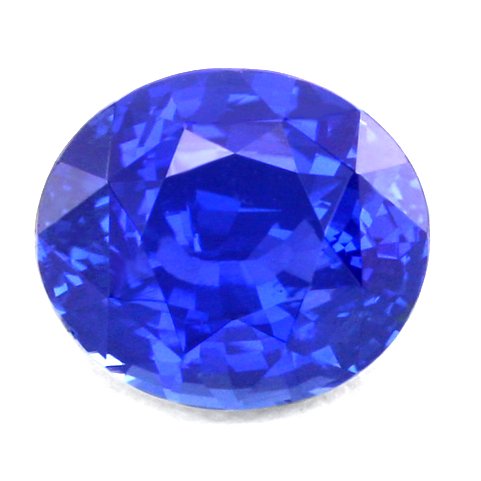 Saphir bleu de Ceylan 3,25 ratti contre le stress : pierre Neelam pure