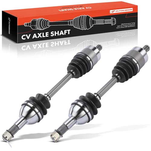 A-Premium Pair (2) Rear CV Axle Shaft Assembly Compatible with Can-Am Outlander 1000 Outlander 650 Outlander 800 Outlander 800R Outlander Max 1000 Renegade 1000 Renegade 800R Replace# 705500867