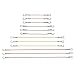 Keeper - Carabiner Bungee Cords, 12 Pack in Assorted Colors and Sizes - 18", 24", 36", and 48? Bungee Cords