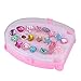 TOYANDONA 20 Piezas Anillos de Joya para Niña Resina de Diamantes de Imitación Juego de Simulación Anillos de Vestir Princesa Ajustable Juego Juguetes Anillo de Diamantes con Caja para