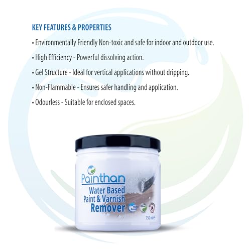 Painthan Paint & Varnish Remover Gel