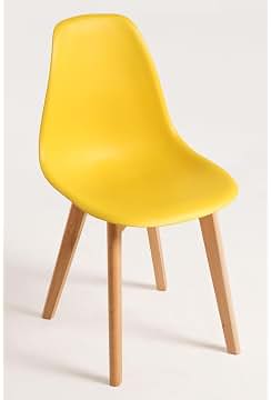 Regalos Miguel - Sillas Comedor - Silla Kelen - Amarillo
