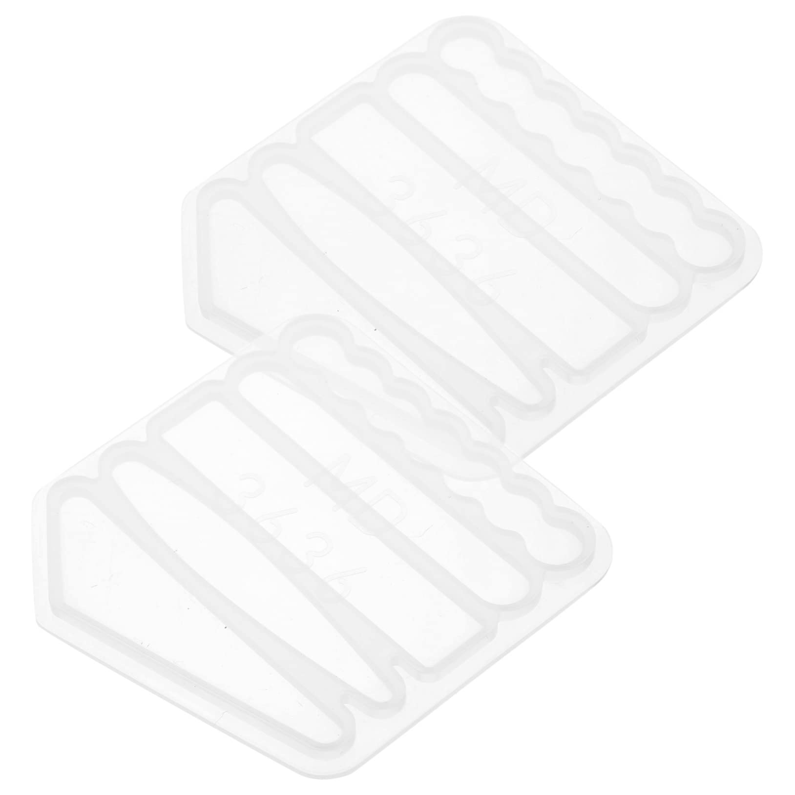STOBOK 10stücke Haarspangen Gießform -material Für Kreative Haaraccessoires Bastelvorlage Herstellung Individueller Haarnadeln Und Clips