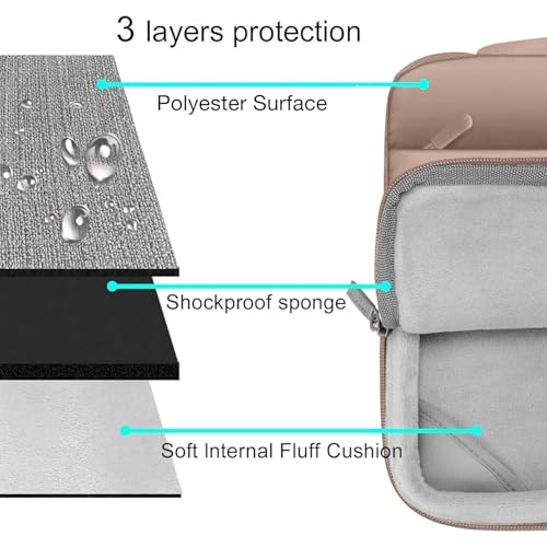 Image of MOSISO Compatible with MacBook Air 15 inch Case M5 2026 M4 M3 M2 2025-2023 | A3448 A3241 A3114 A2941, Protective Hard Shell Case&Puffy Sleeve Bag&Keyboard Skin&Webcam Cover&Screen Film, Bronze Brown