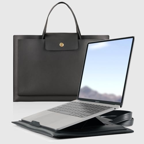 Bolsa para laptop con soporte ajustable y maletín de 3 compartimentos 3