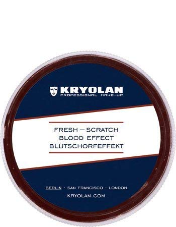 Kryolan 4087 Fresh Scratch 15ml (Dark) Blood Special Effects