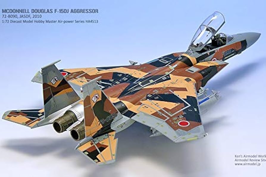 Amazon.co.jp: ホビーマスター 1/72【F-15DJ イーグル 航空