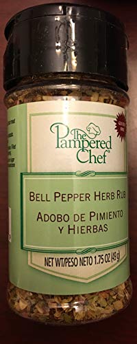 PAMPERED CHEF BELL PEPPER HERB RUB. # 9578