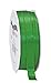 Produktbild Präsent Geschenkband, Polyester, grün, 25 m x 10 mm