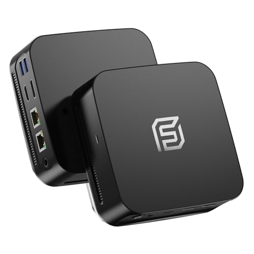 FUNYET Gaming Mini PC Win 11 Pro, N95 (hasta 3.4Ghz, 15W) 16GB DDR4 RAM 512GB SSD Notebook, Computer...